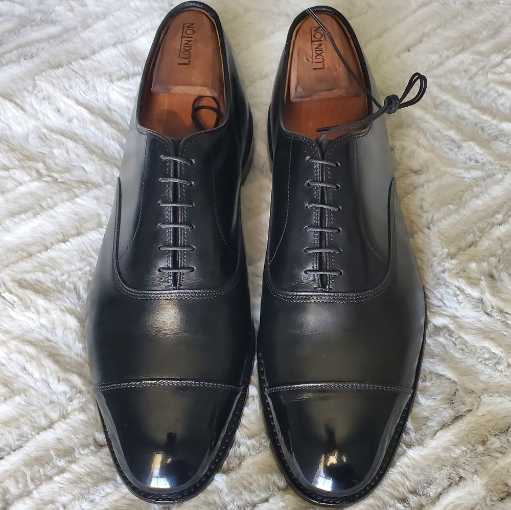 Allen Edmonds Park Avenue Captoe Oxfords Size 12E